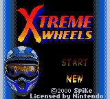 Xtreme Wheels (USA) Title Screen